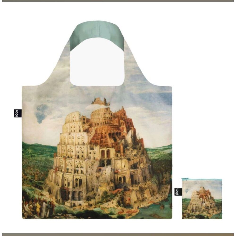 LOQI Bruegel Tower of Babel Tote Vienna Museum Art Rare Reusable Bag